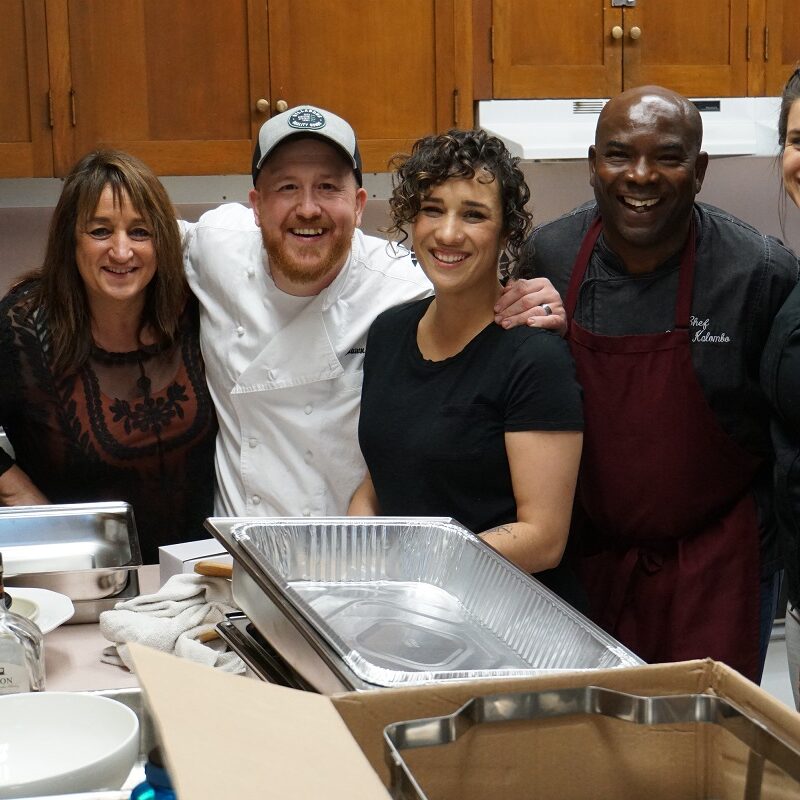Fat Pastor Productions catering team